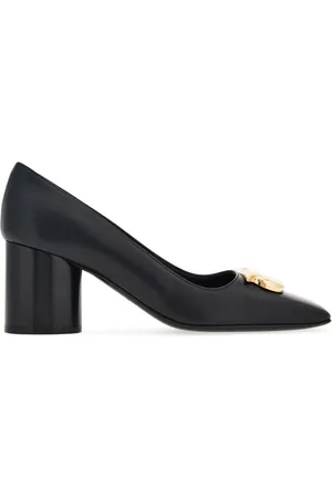 Salvatore Ferragamo Gancini 60mm leather pumps