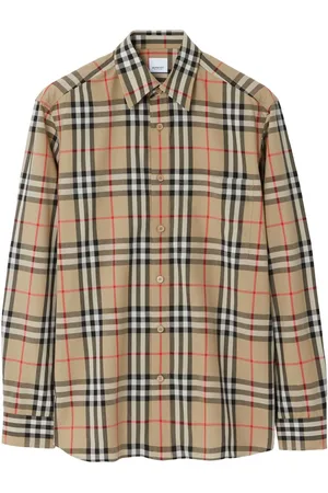 Burberry Vintage Check-pattern cotton shirt