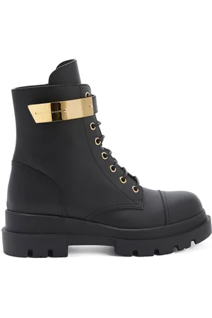 Giuseppe Zanotti Alexa 40mm lace-up biker boots