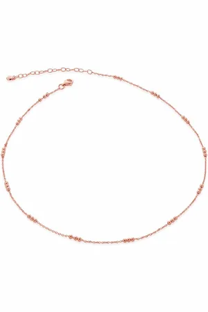 Monica Vinader Triple beaded choker necklace