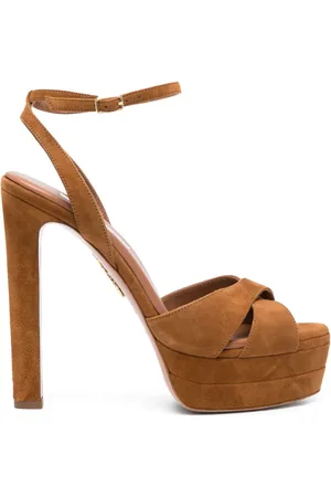 Aquazzura Divine Plateau 150mm platform sandals