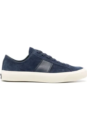 Tom Ford Cambridge logo-patch sneakers
