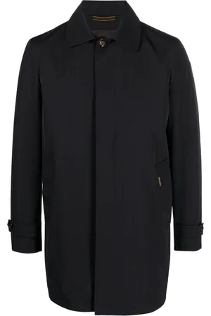 MOORER Classic-collar trench coat