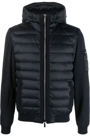 MOORER High-neck padded jacket