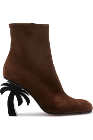 Palm Angels Palm-heel 95mm suede ankle boots
