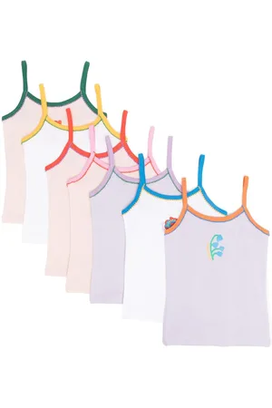 Stella McCartney Cotton tank top (set of seven)