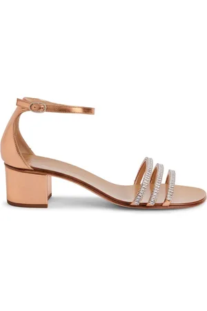 Giuseppe Zanotti Martha round-toe leather sandals