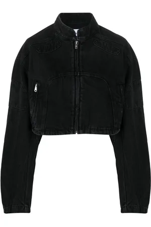 Share 234+ cropped denim jacket sale best