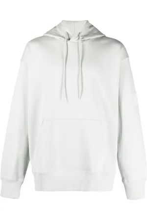 Y-3 Logo-patch organic cotton hoodie