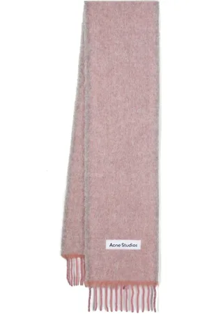 Acne Studios Fringed mohair-wool scarf