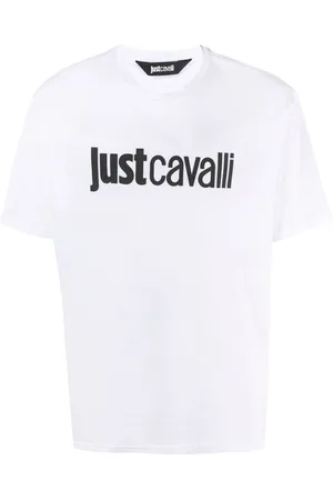 Roberto Cavalli Logo-print cotton T-shirt