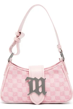 MISBHV Monogram-jacquard mini shoulder bag