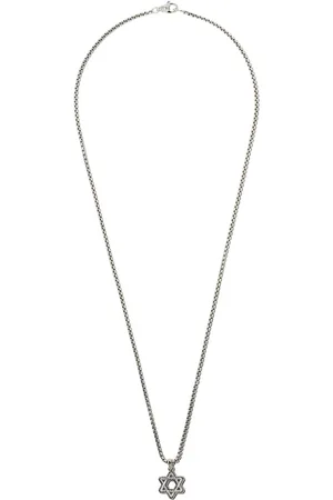 David Yurman Sterling Cable Star of David amulet (19mm)