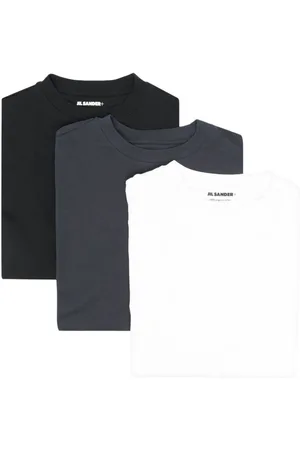 Jil Sander Logo-patch organic-cotton T-shirt (pack of three)