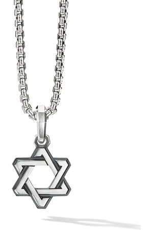 David Yurman Sterling Deco Star of David pendant (24mm)