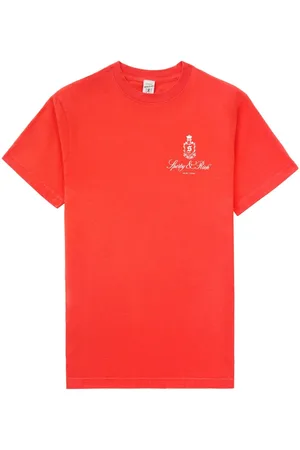Sporty & Rich Vendome logo-print T-shirt