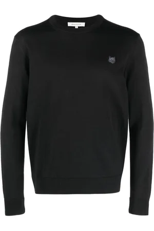 Maison Kitsuné Logo-appliqu?? crew-neck sweatshirt