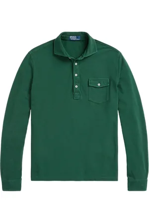 Ralph Lauren Long-sleeve cotton polo shirt