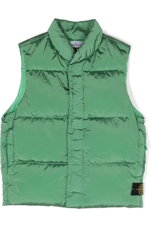 Stone Island Compass-motif padded gilet