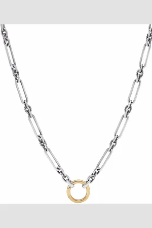 David Yurman 18kt yellow gold Lexington chain necklace