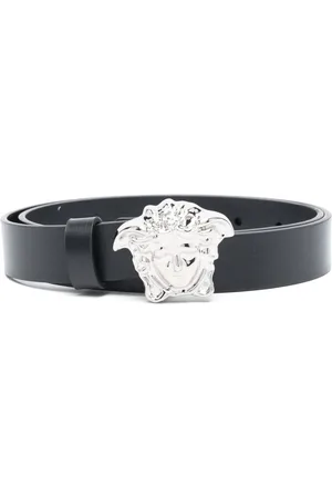 VERSACE Medusa Head leather belt