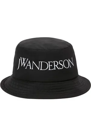 JW Anderson bunny-motif Bucket Hat - Black