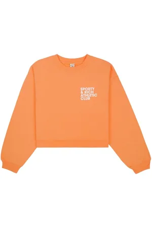 Sporty & Rich Exercise Often cropped sweatshirt