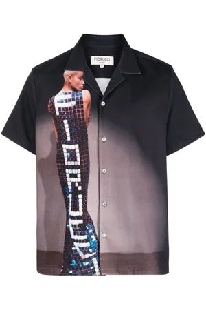 Fiorucci Enlarged Angels Bowling Shirt