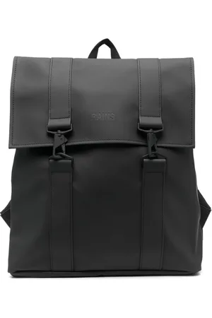 Rains MSN logo-debossed waterproof backpack