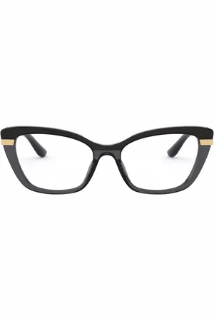 Dolce & Gabbana Contrast metal-arm glasses