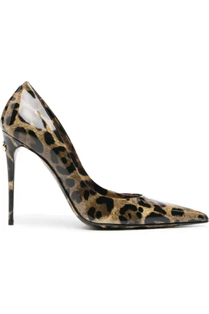 Dolce & Gabbana X Kim 110mm leopard-print pumps