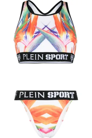 Philipp Plein Flowers bikini set