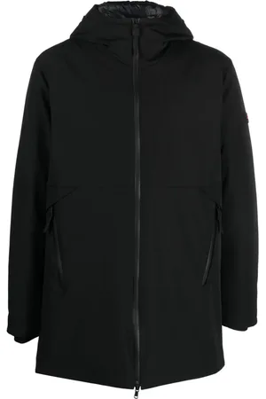 Peuterey Logo-patch hooded coat