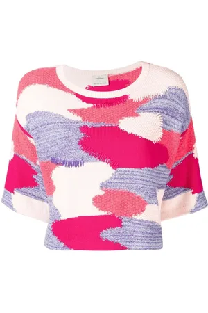 Onefifteen Patchwork knit top