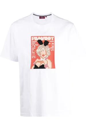 MOSTLY HEARD RARELY SEEN Bunny-print cotton T-shirt