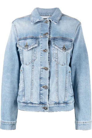 John Richmond Crystal-embellished denim jacket