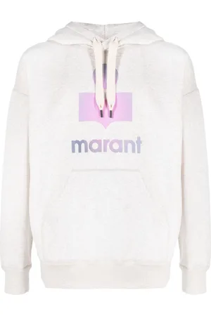 Isabel Marant Logo-print drawstring hoodie