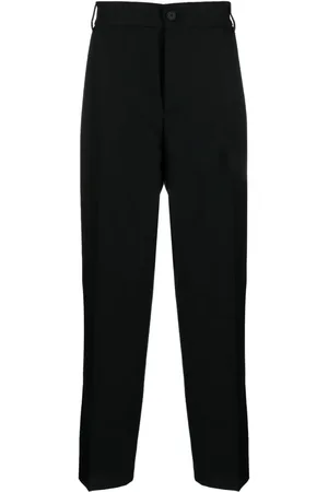 Versace vertical-stripe Tailored Trousers - Farfetch