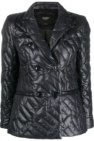 SEVENTY BY SERGIO TEGON Peak-lapels padded-design blazer