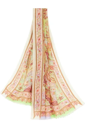 Etro Paisley-print cashmere scarf