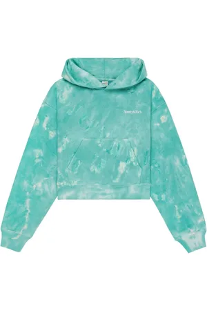 Sporty & Rich Serif logo-embroidery hoodie