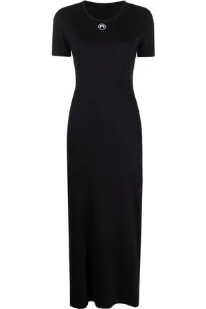 Marine Serre Crescent moon-print T-shirt dress