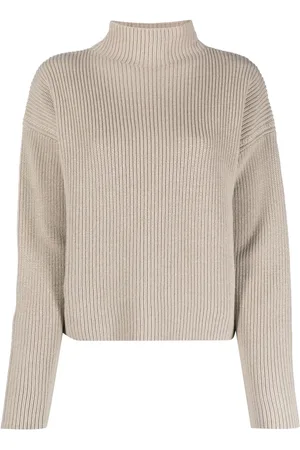 Filippa K Purl-knit mock-neck jumper