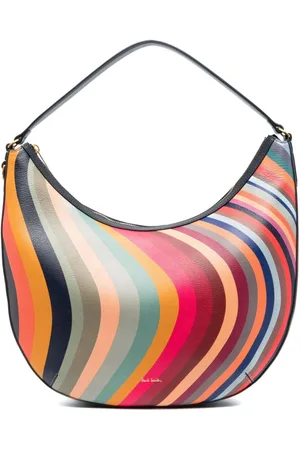 Paul Smith Swirl Striped Pattern Bag - Blue