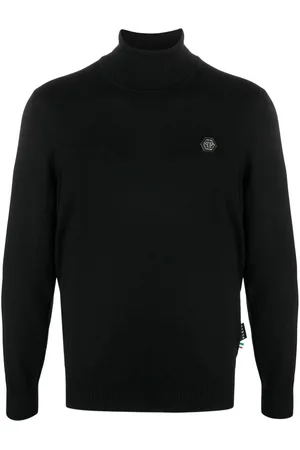 Philipp Plein Roll-neck merino wool jumper