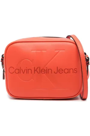 Calvin Klein Orange Crossbody Bags