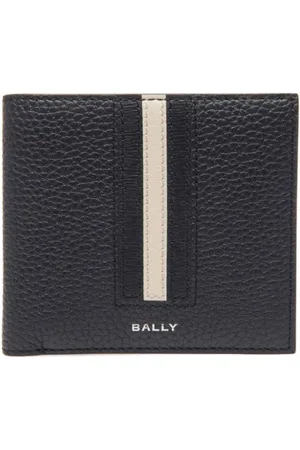 Bally Logo-stamp leather wallet
