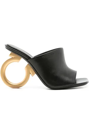 Salvatore Ferragamo Elina leather mules