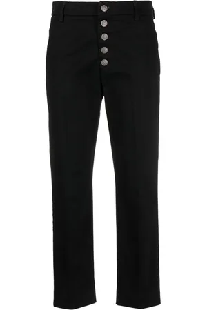 Dondup Nima logo-plaque trousers