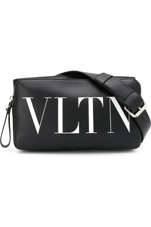 VLTN Canvas Belt Bag in Red - Valentino Garavani